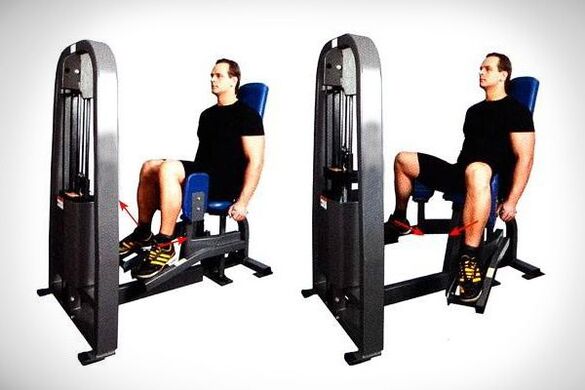 bring your legs together on a power machine