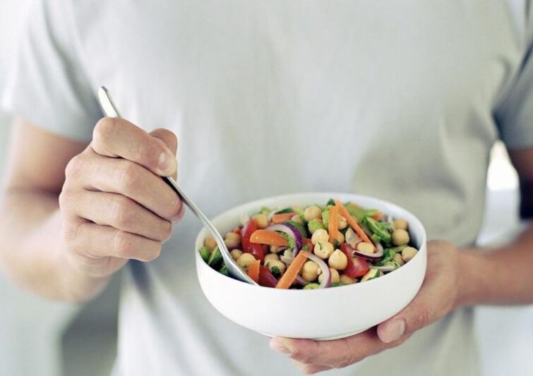 using vegetable salad to increase potency