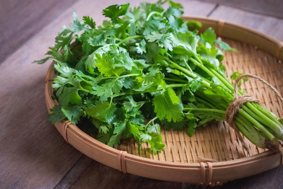 coriander to increase potency