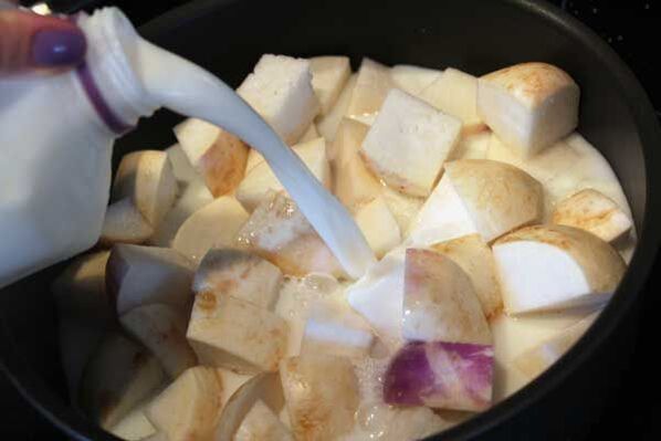 turnip milk to increase potency