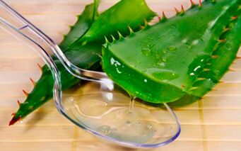 Aloe leaf juice for cell regeneration in the male body